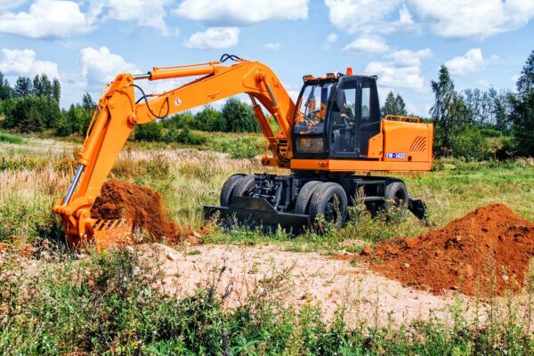 m3 Pelle hydraulique mobile 105 ch (Moteur D-245)